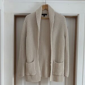 Banana Republic Cream Knit Cardigan